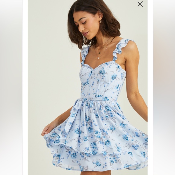 New with tags altard state Melney floral dress - Picture 3 of 3